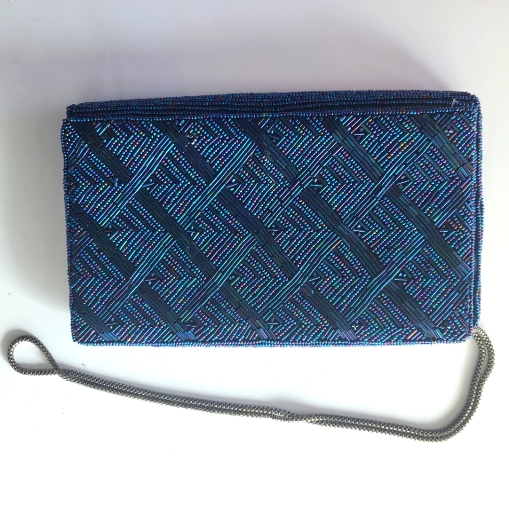 Vintage Embroidered Clutch